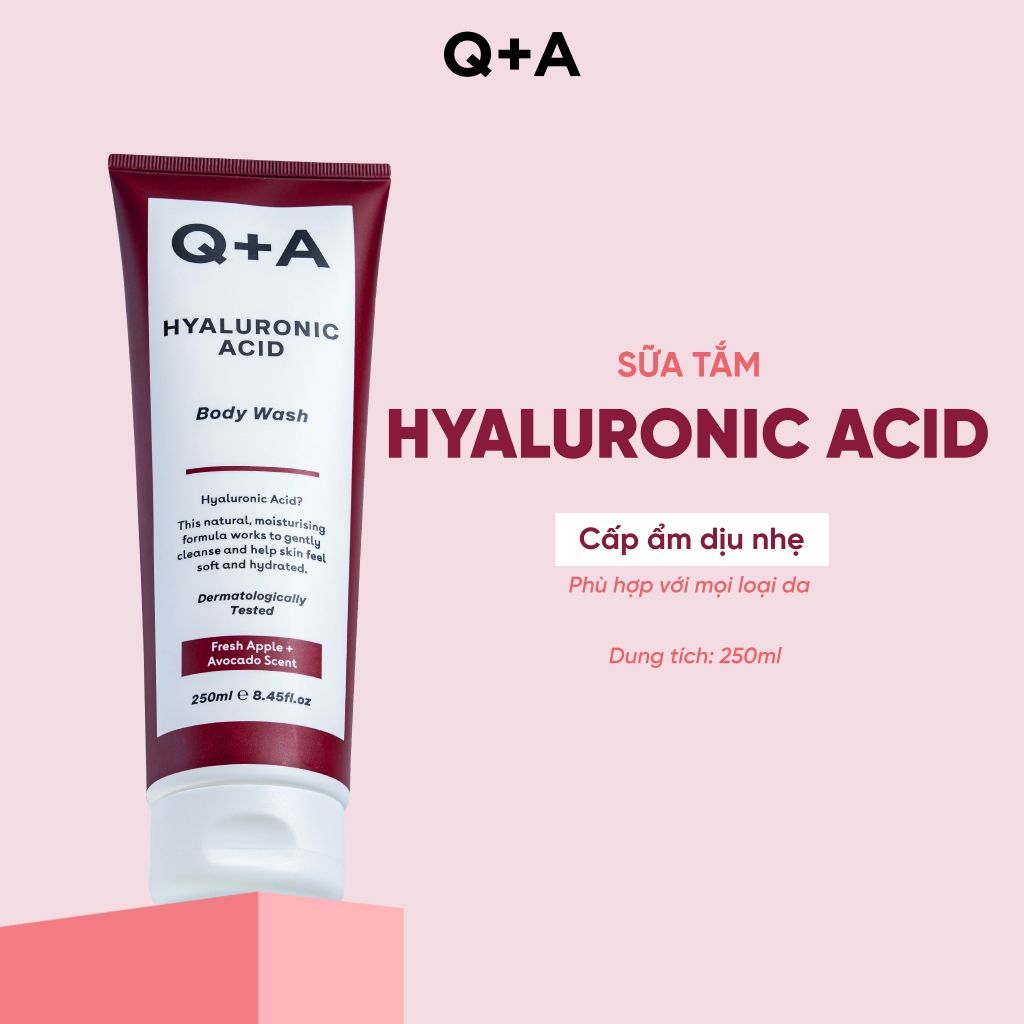  Q+A Sữa tắm Hyaluronic Acid Body Wash 250ml 