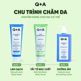  Q+A Tẩy da chết AHA Exfoliator Body Scrub 250ml 