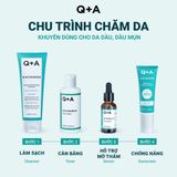  Q+A Sữa rửa mặt Niacinamide Gentle Exfoliating Cleanser 125ml 