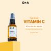 Q+A Tinh chất Vitamin C Brightening Serum 30ml