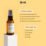  Q+A Tinh chất Vitamin C Brightening Serum 30ml 