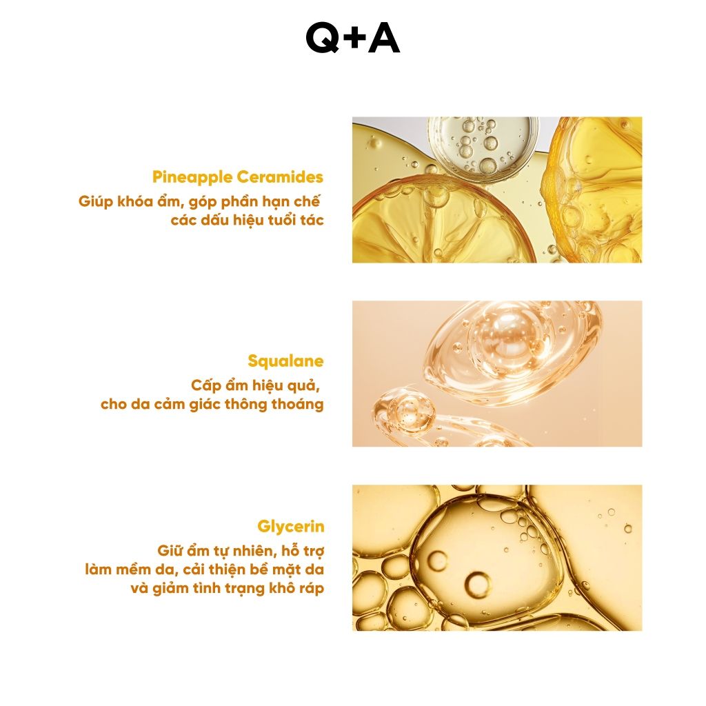  Q+A Sữa dưỡng Ceramide Body Lotion 250ml 