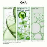  Q+A Tẩy da chết AHA Exfoliator Body Scrub 250ml 