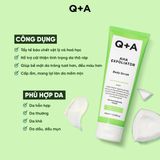  Q+A Tẩy da chết AHA Exfoliator Body Scrub 250ml 
