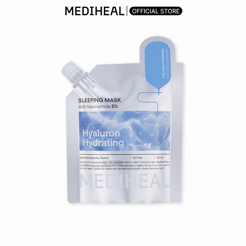 Mediheal Mặt Nạ Ngủ Sleeping Mask 20ml Giúp Cấp Ẩm, Dưỡng Da Ban Đêm 