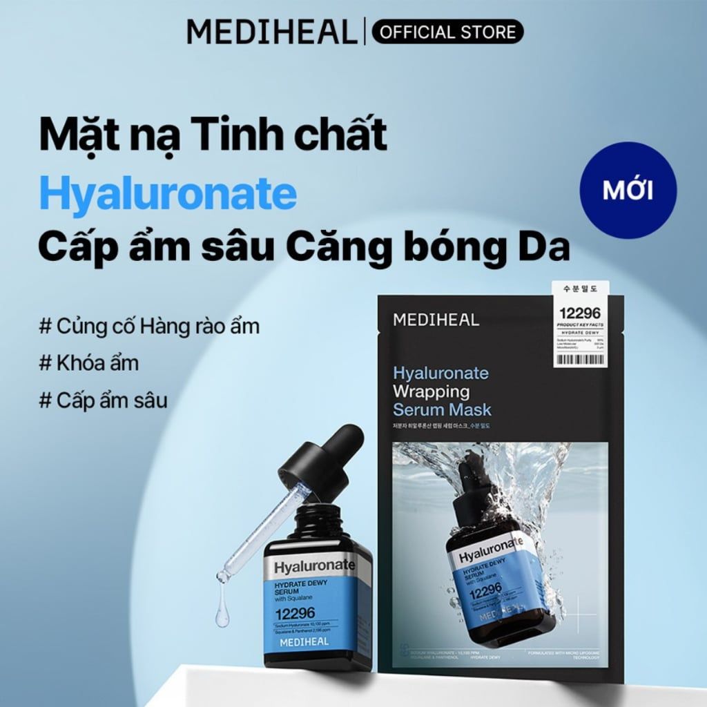  Mặt Nạ Mediheal Wrapping Serum Mask 25ml Tăng Cường Dưỡng Chất (1 Miếng) 