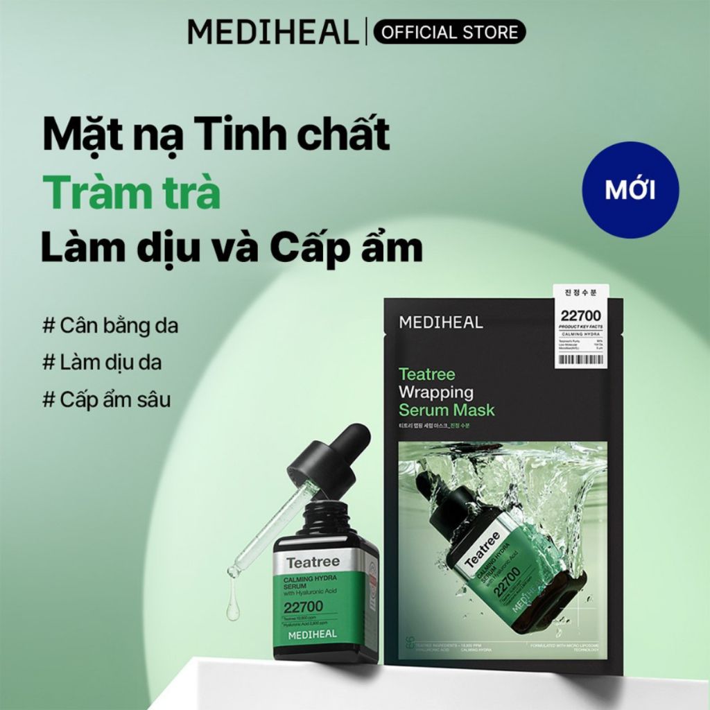  Mặt Nạ Mediheal Wrapping Serum Mask 25ml Tăng Cường Dưỡng Chất (1 Miếng) 