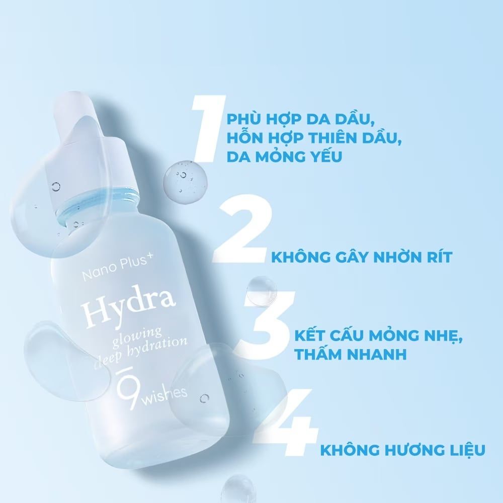  Combo 2 Tinh chất dưỡng da 9 WISHES 30ml bất kì 