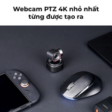  OBSBOT Tiny 3: Webcam PTZ 4K Tích Hợp AI 