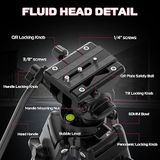  ULANZI MT-81 Camera Video Tripod 