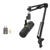  Comica EJoy D10 PRO – Micro Thu Âm Dynamic Không Dây RGB Chuyên Nghiệp 