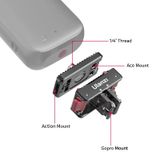  Ulanzi IN-03 QR Mount for insta360 Ace/AcePrO /ONE RS(Twin/4K)/ONE R 