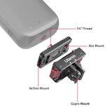  Ulanzi IN-01 QR Mount for insta360 ONE RS 1"360 Edition /X4X3 /ONE X2 /ONE X 