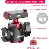  Ulanzi U-180 Magnetic Quick Release Ball Head for DJI Action 2 