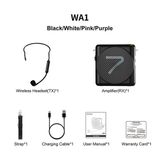  Máy Trợ Giảng 7RYMS WA1 – Âm Thanh To Rõ, Pin 23h, Bluetooth & Chống Hú 