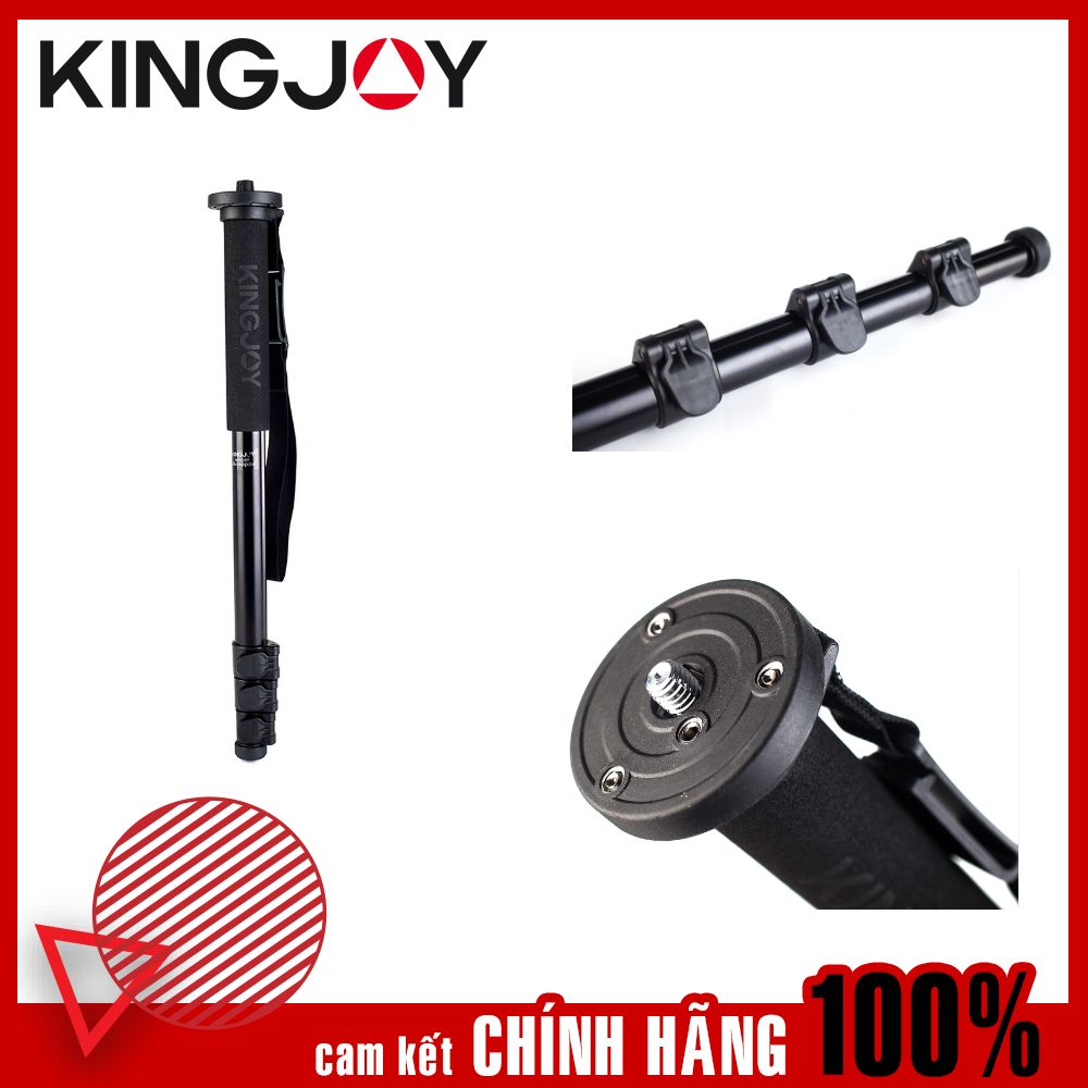  Gậy Nối Dài MP208F Professional Flip Monopod – Chính Hãng KINGJOY 
