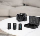  BOYA BY-XM6 S1 / BY-XM6 S2 / BY-XM6 K1 / BY-XM6 K2 - Mic thu âm không dây 2.4GHz nhỏ gọn 