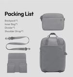  Balo siêu nhẹ Ulanzi F08 cho máy ảnh, máy tính xách tay, túi du lịch 2 trong 1 