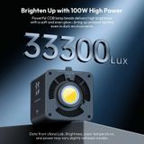  Đèn LED Video Di Động Ulanzi ML100Bi 100W Bi Color 