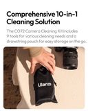  Ulanzi CO72 Bộ vệ sinh máy ảnh 10 trong 1 cho APS-C 