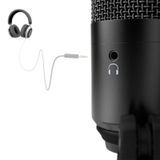  FIFINE K670B USB MIC WITH A LIVE MONITORING JACK FOR STREAMING PODCASTING ON MAC/WINDOWS 