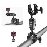  ULANZI CO17 - Kẹp Đôi Kim Loại Đa Năng Xoay 360° Dành Cho Máy Ảnh 