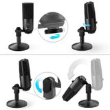  FIFINE K670B USB MIC WITH A LIVE MONITORING JACK FOR STREAMING PODCASTING ON MAC/WINDOWS 