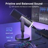  Fifine Ampligame AM8 RGB - Mic thu âm dynamic cổng USB 