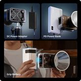  Zhiyun Molus X60 RGB đèn cầm tay 60W điều chỉnh nhiều màu sắc nhỏ gọn 