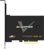  AVMATRIX VC12-4K PCIe HDMI 2.0 Capture Card 4K60 – Card Ghi Hình HDMI Chuyên Nghiệp Hỗ Trợ Loop Out, 800Mbps, YUY2 Uncomp 
