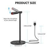  Boya BY-CM1 - Micro Cardioid Có Dây cổng USB Type C Cho Windows / Mac 