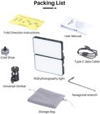  Đèn LED VIJIM R316 RGB - Video Light có thể gập lại, với pin 3200mAh tích hợp 