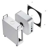  Ulanzi QT01 – Vỏ Bảo vệ Mac Mini X088 Nhôm Hợp Kim 