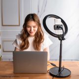  Ulanzi Desktop Overhead Shooting Bracket Ring Light Set - Đèn LED để bàn 