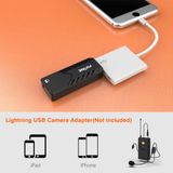  FIFINE K031B WIRELESS USB COMPUTER LAPEL MICROPHONE WITH HEADSEST FOR FITNESS CLASS, CONFERENCING 