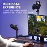  ULANZI LS26 - Giá Đỡ Kẹp Chữ C Dành Cho Mic Thu Âm 