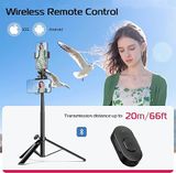  Ulanzi MT-70 Gậy Chụp Ảnh Selfie 3 Chân Điều Khiển Bằng Bluetooth 