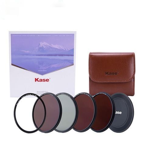 Kase Skyeye Professional ND Kit (CPL/ND8/ND64/ND1000/adapter ring/filter bag/front lens cap) 