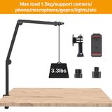 Vijim LS24 Boom arm - Thanh kẹp cạnh bàn dành cho điện thoại 