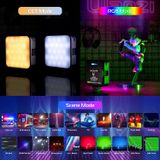  Đèn Led Vijim VL64 RGB đủ màu , xoay 360° 