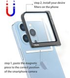  Kase / Bộ lọc sọc xanh vuông từ tính dành cho iPhone , Samsung Android 