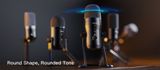  FIFINE K690 USB MIC WITH FOUR POLAR PATTERNS, GAIN DIALS, A LIVE MONITORING JACK & A MUTE BUTTON 