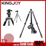  Gậy Nối Dài A83 Carbon Fiber Tripod with T21 Low Profile Ball Head – Chính Hãng KINGJOY 