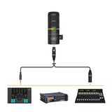  COMICA EJoy D10(A) – Micro RGB Dynamic USB Gaming, Lọc Tạp Âm Kèm Boom Arm , Cổng XLR/USB-C 