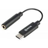  BOYA BY-K4 - Cáp chuyển đổi từ Female 3.5mm TRS sang Male Type-C 