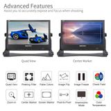  Feelworld SEETEC ATEM156 4K 15.6" Quad-Split Monitor with 4 x HDMI I/O For Switchers 