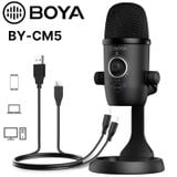  BOYA BY-CM5 - Mic thu âm dành cho Điện thoại Android (Type-C) và Laptop (USB) 