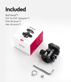  Ulanzi T100 – Đầu Bi Hợp Kim Xoay 360° Cho Chân Máy Ảnh DSLR, Đế Nhanh Uka, Tripod Máy Ảnh & Action Camera 