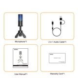  Comica Ejoy Uni S Microphone Condenser Cardioid RGB 