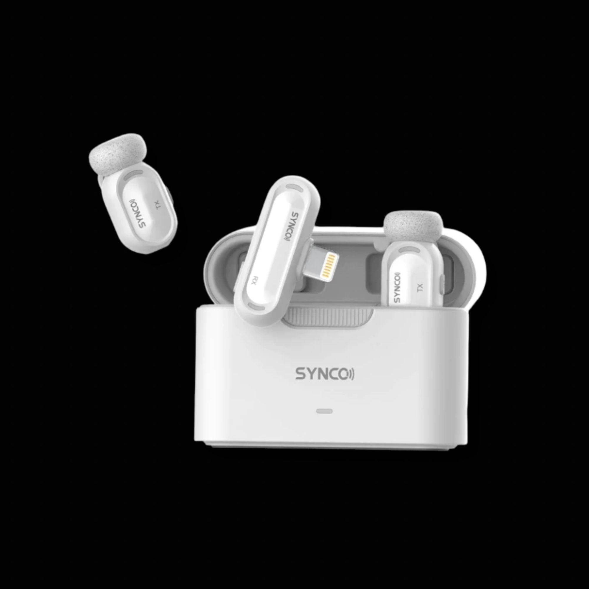  SYNCO SMIC MINI - Micro Không Dây Cài Áo Chống Ồn Mini Cho Điện Thoại Type-C, Âm Thanh 48kHz/24-bit 